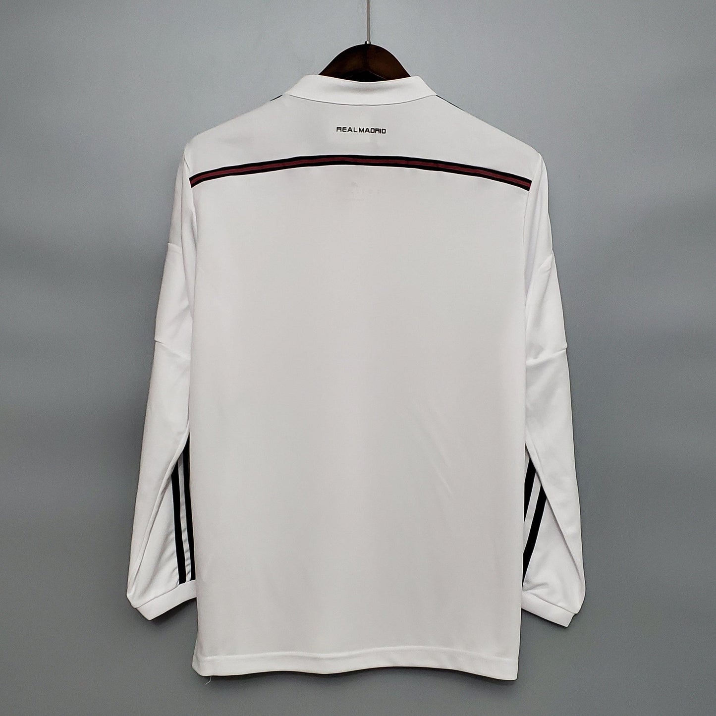 Camisa Real Madrid Titular 14/15 - Versão Retro Manga Comprida - Boutique do Boleiro