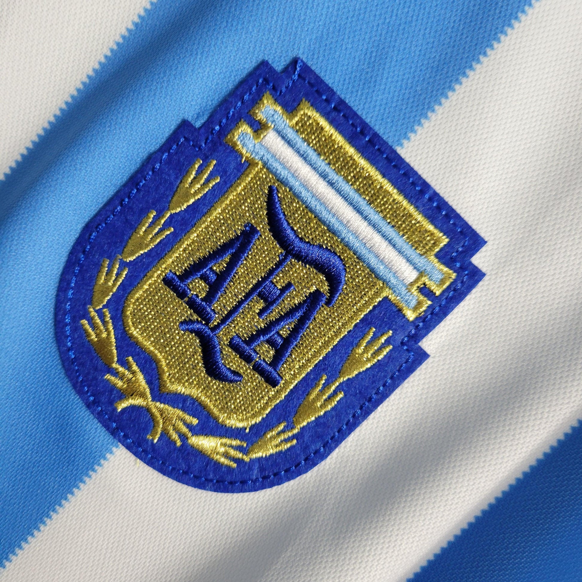 Camisa Argentina Titular 1986 - Versão Retro - Boutique do Boleiro