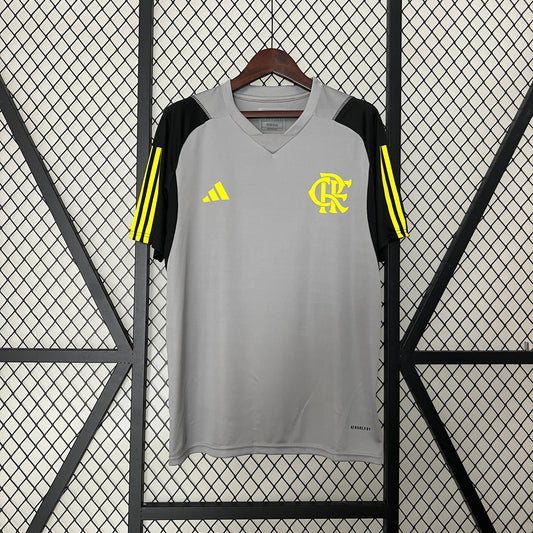 Camisa de treino flamengo cinza 24/25 - Versão Torcedor