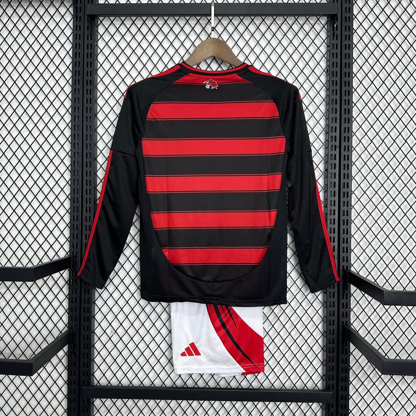 Kit Infantil Flamengo Manga Longa Titular 25/26