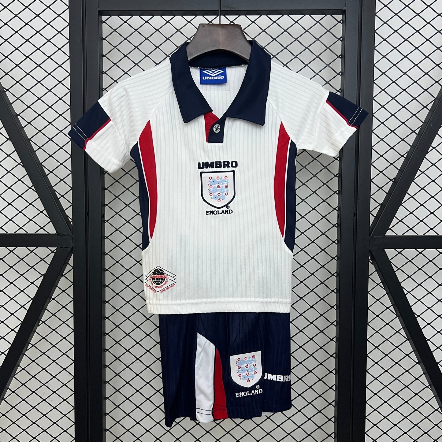 Kit Infantil Inglaterra Titular 1998 Retrô