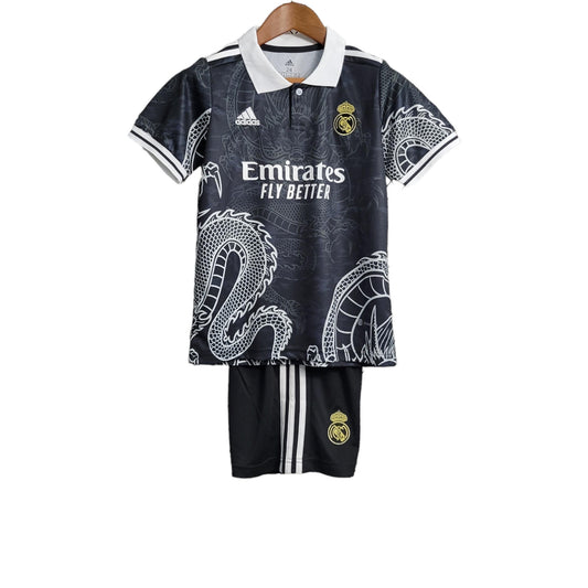 Kit Infantil Real Madrid Edição Especial Black 23/24