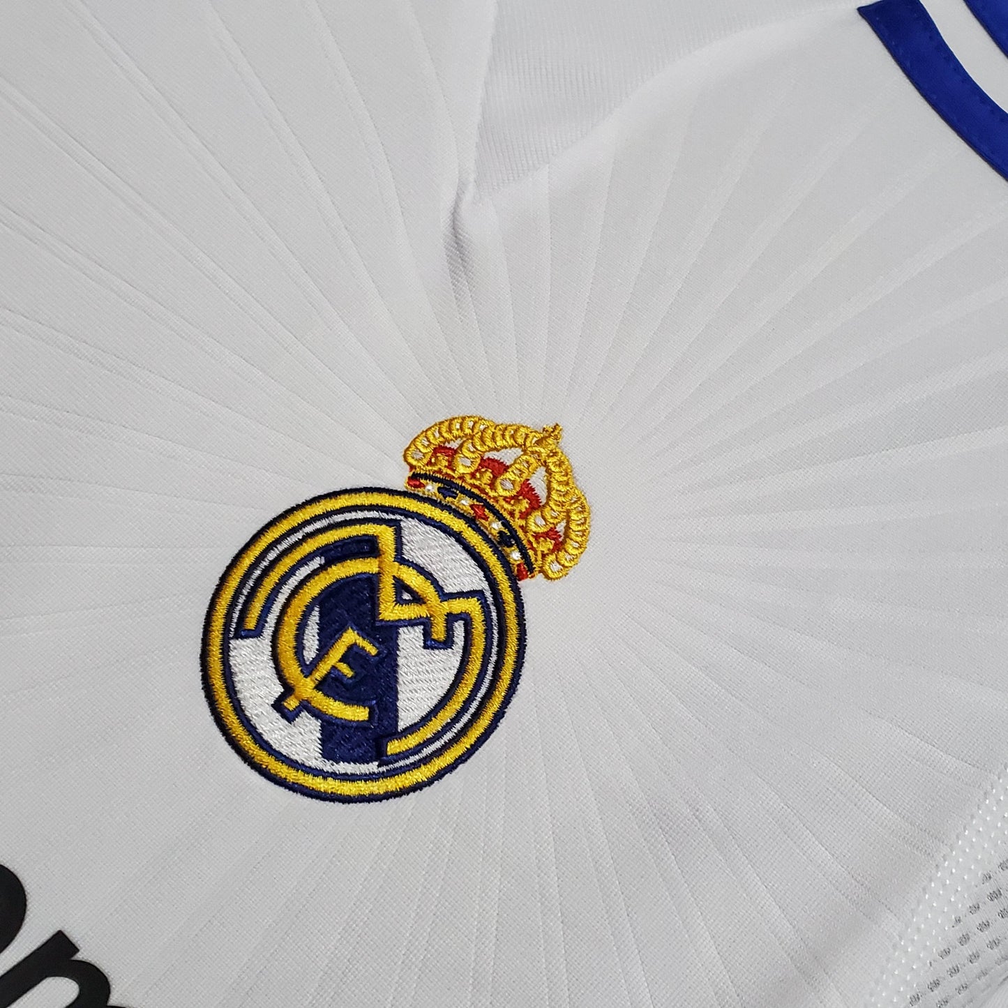 Camisa Real Madrid Titular 10/11 - Versão Retro Manga Comprida - Boutique do Boleiro