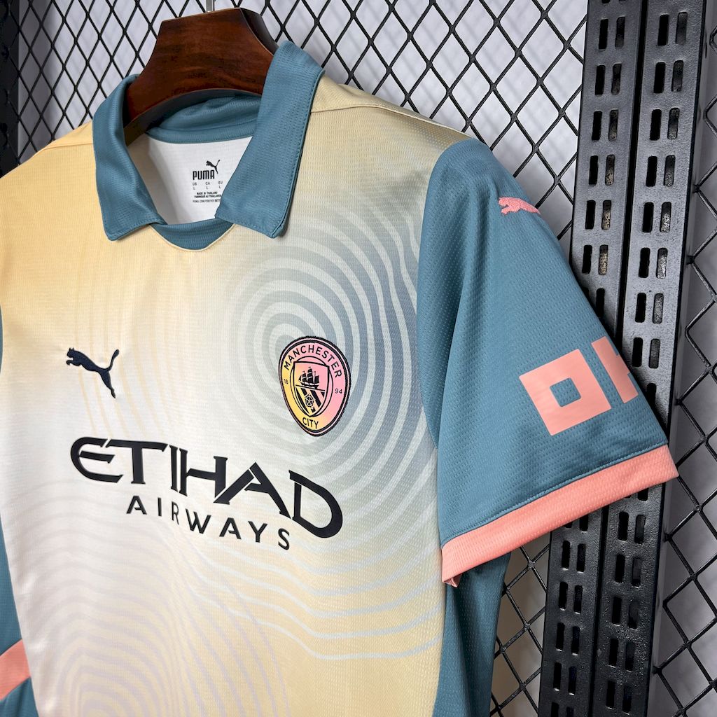 Camisa Manchester City Reserva 4 24/25 - Versão Torcedor