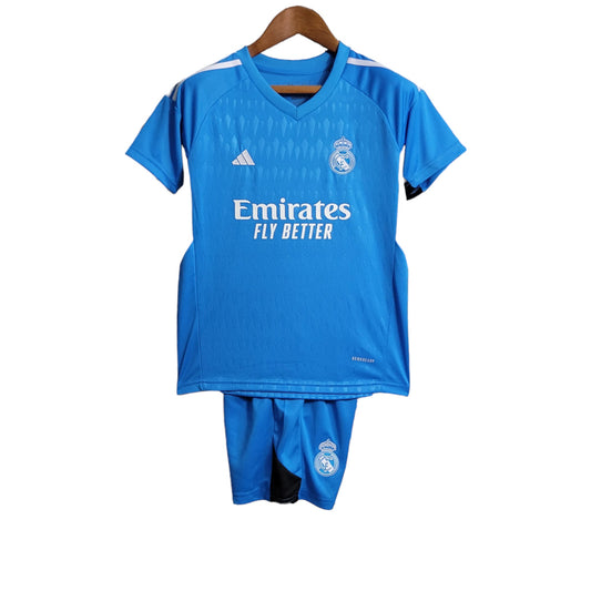 Kit Infantil Real Madrid Goleiro 23/24