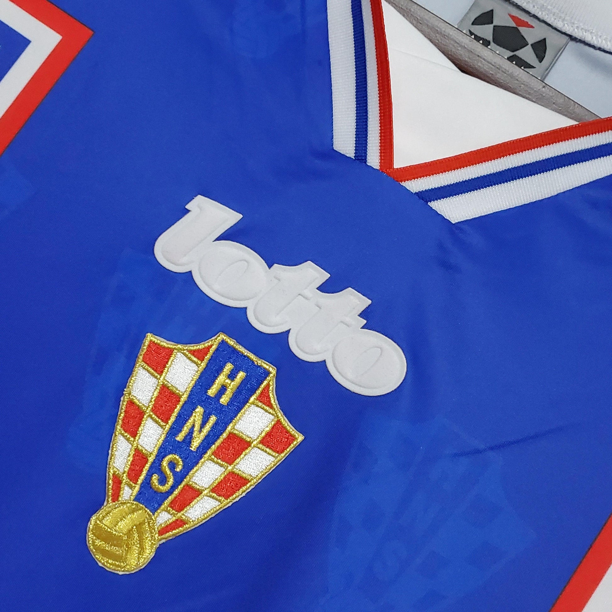 Camisa Croácia Reserva 1998 - Versão Retro - Boutique do Boleiro
