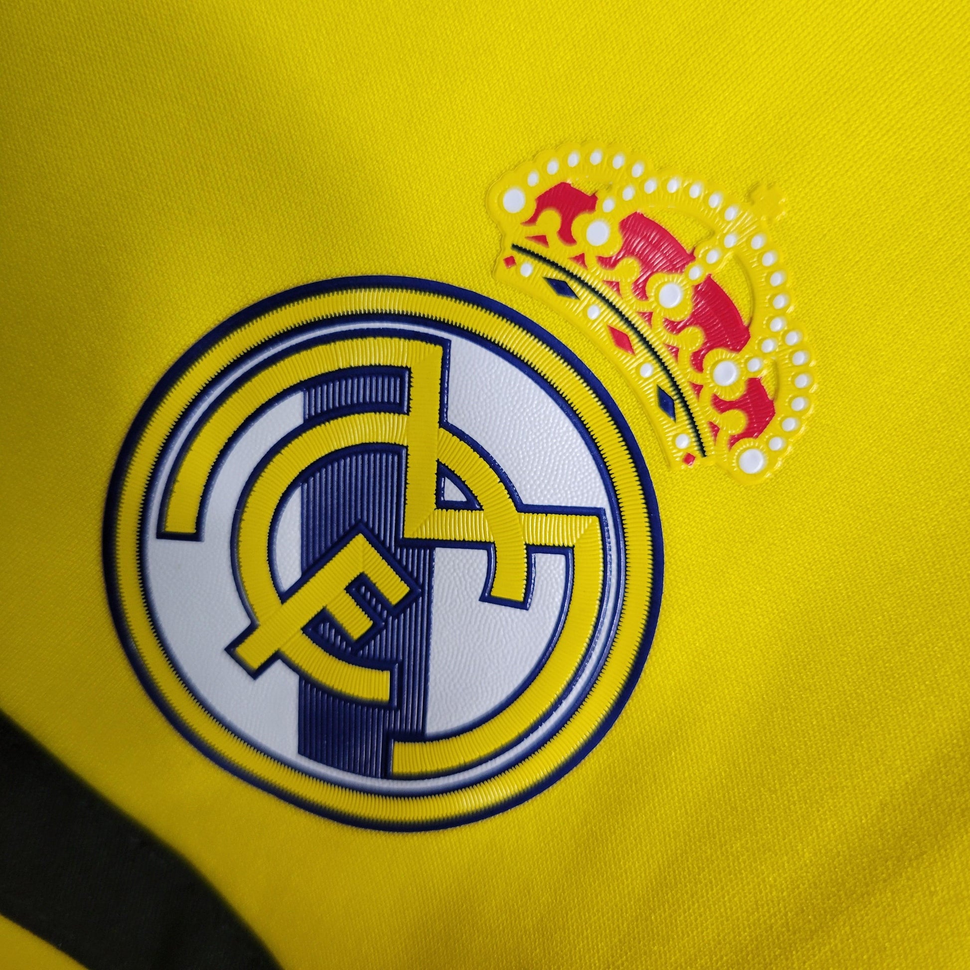 Camisa Real Madrid Goleiro Amarela 11/12 - Versão Retro - Boutique do Boleiro