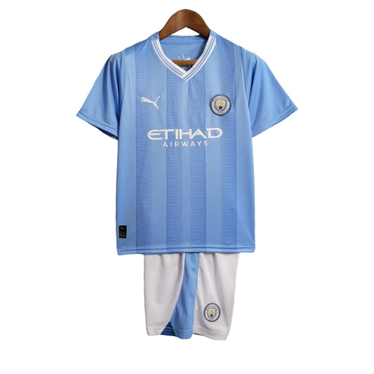Kit Infantil Man City Titular 23/24