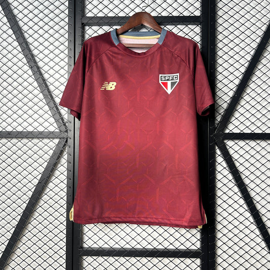 Camisa Sao Paulo Treino 25/26 - Versão Torcedor