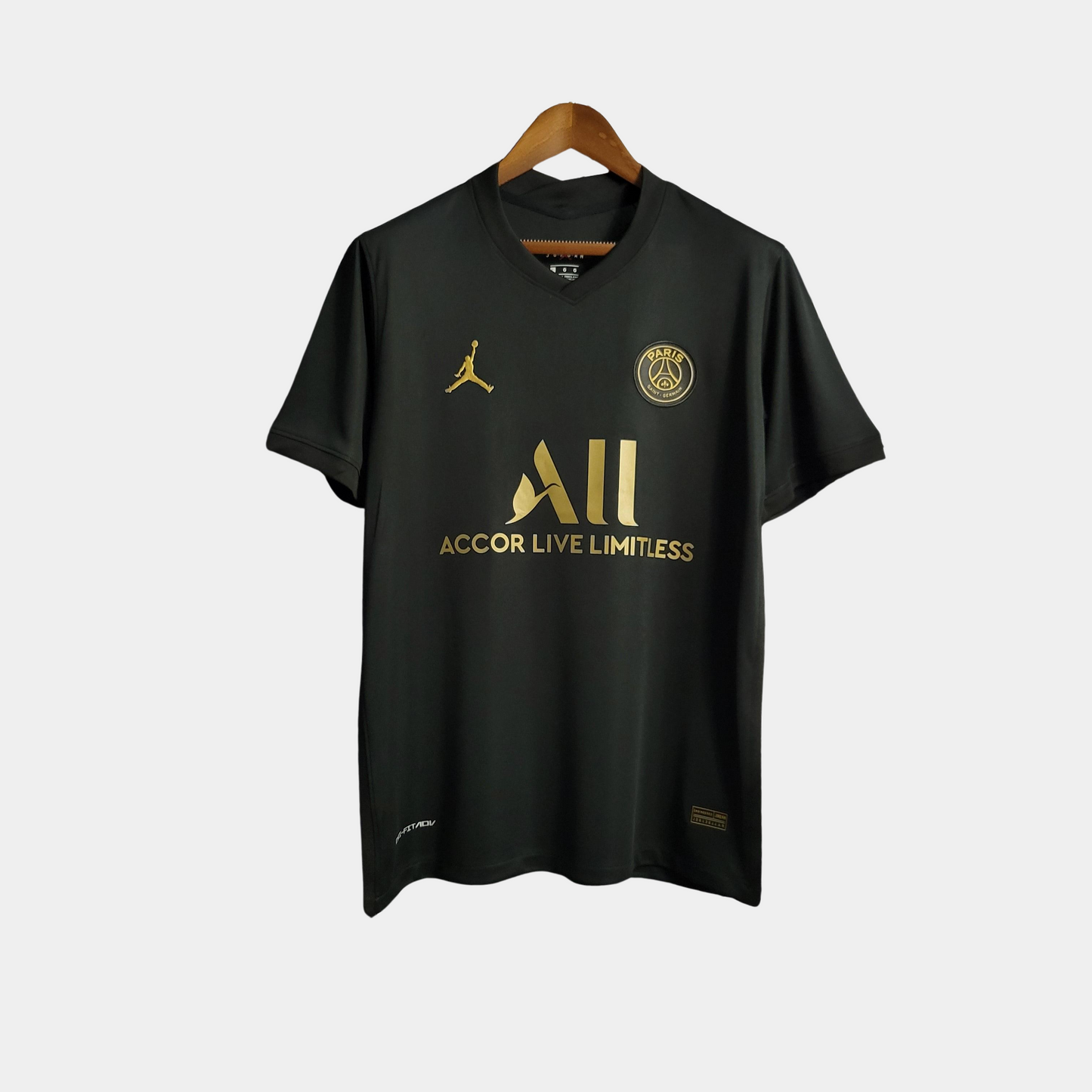 Camisa PSG Treino Preta II 22/23 - Versão Torcedor