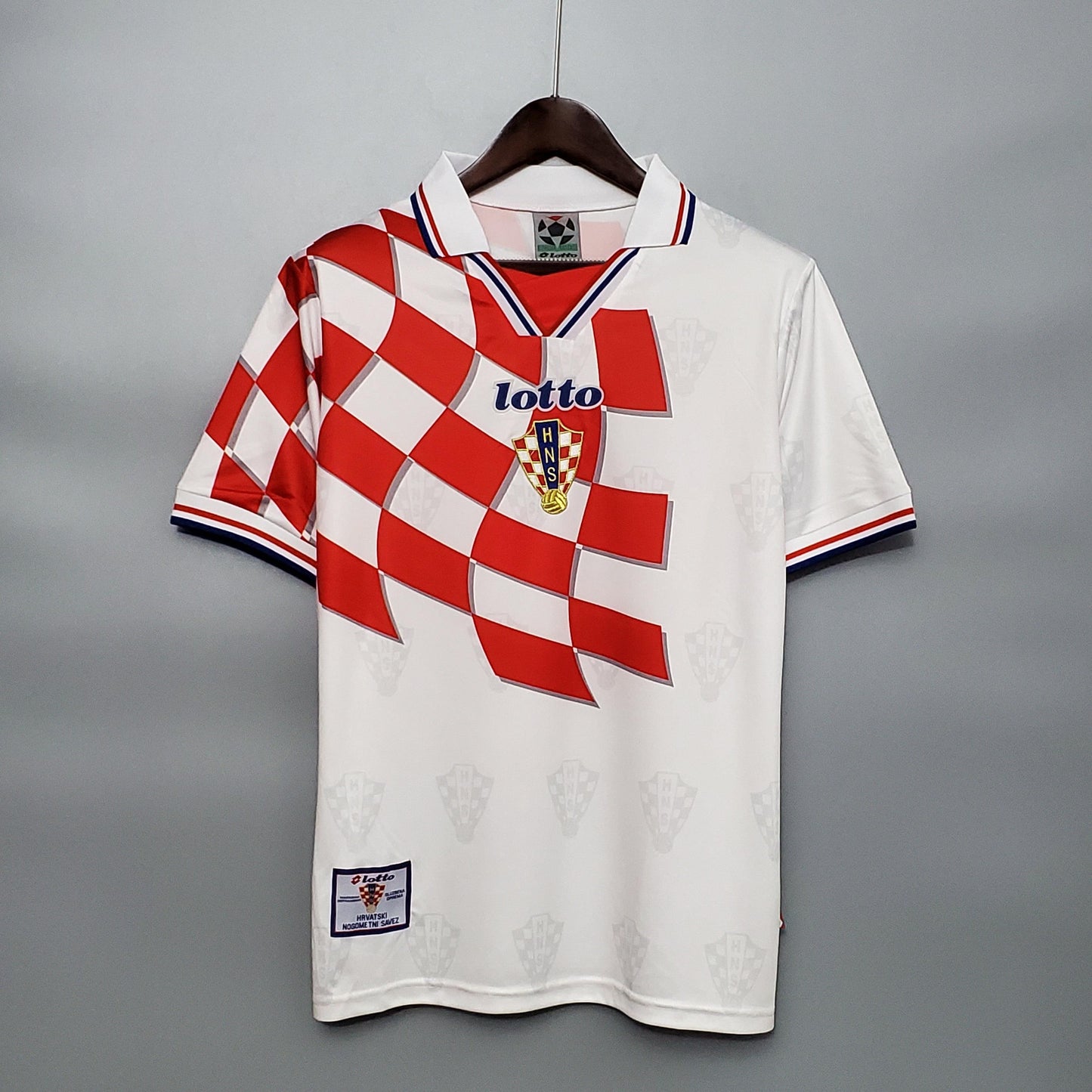 Camisa Croácia 1998 Titular - Versão Retro - Boutique do Boleiro