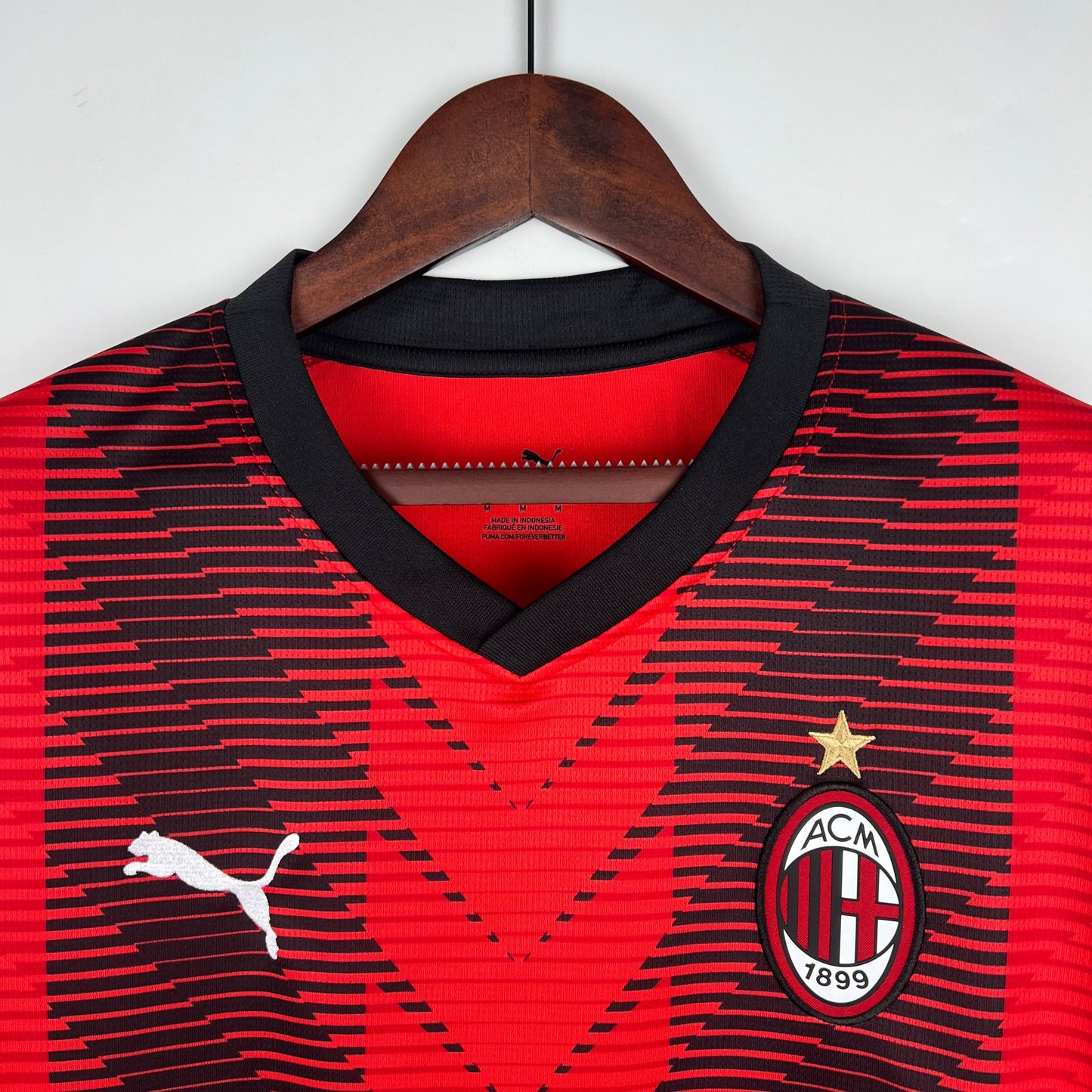 Camisa Milan Titular 23/24 - Versão Torcedor