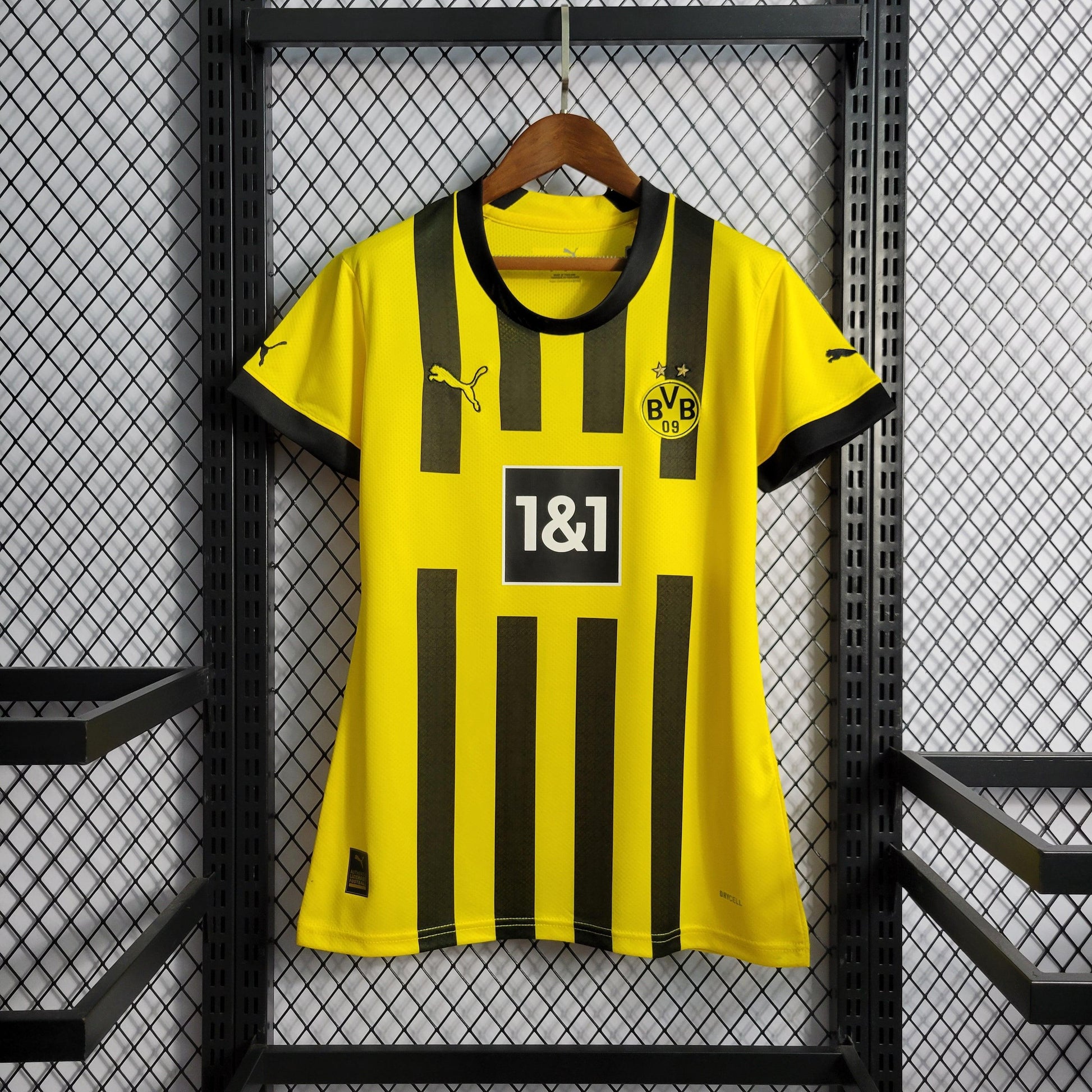 Camisa Borussia Dortmund Titular 22/23 - Versão Feminina - Boutique do Boleiro