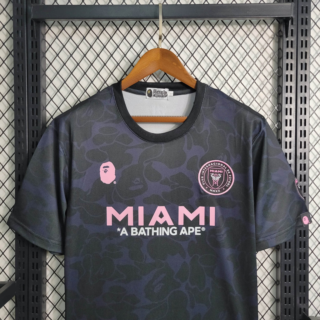 Camisa Miami Bape Special Edition Black 23/24 - Versão Torcedor
