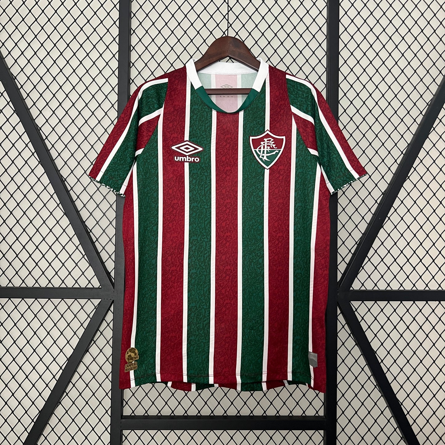 Camisa Fluminense Titular + Patrocínios 24/25 - Versão Torcedor