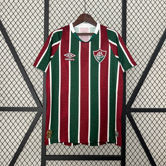 Camisa Fluminense Titular + Patrocínios 24/25 - Versão Torcedor
