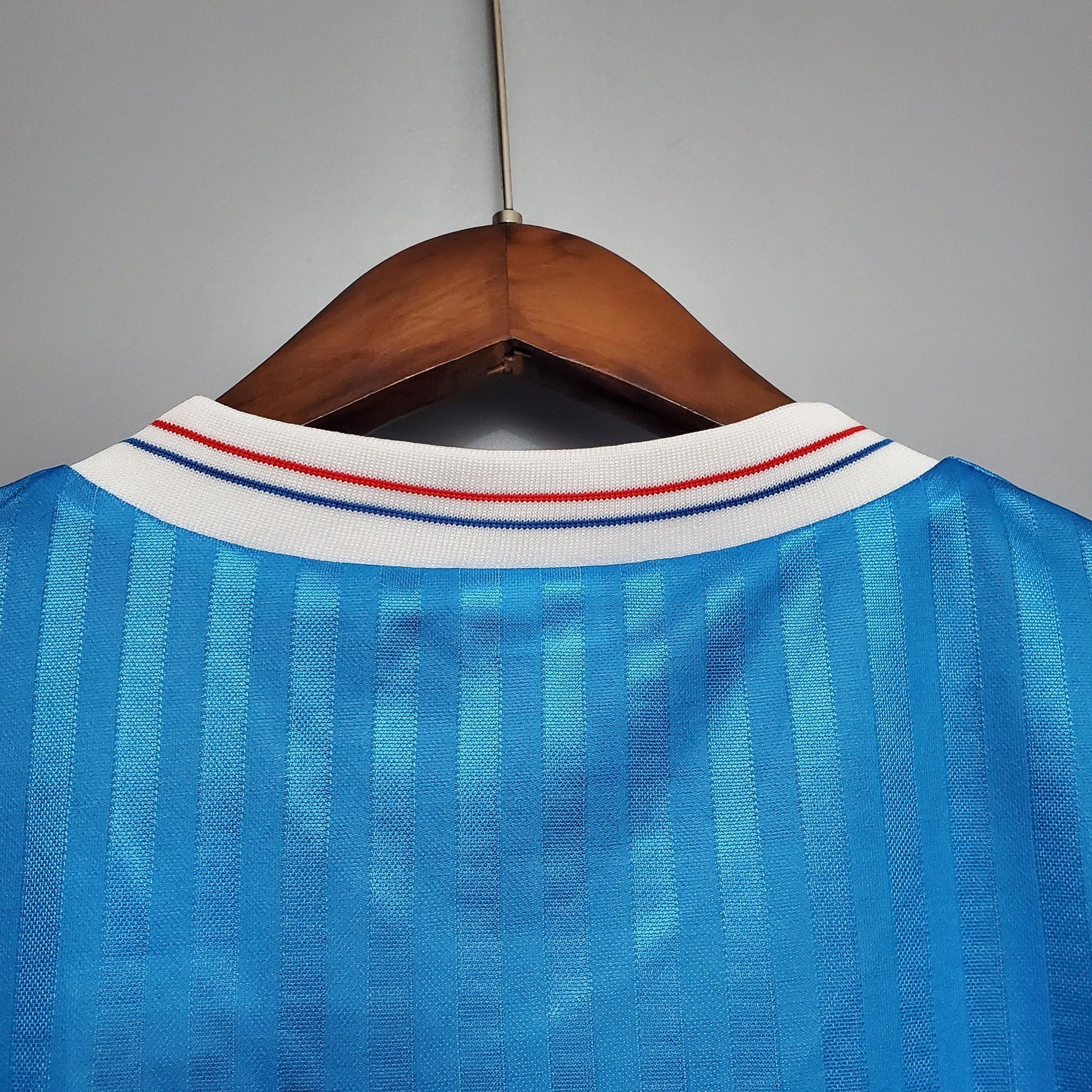 Camisa Olympique de Marseille Reserva 90/91 - Versão Retro - Boutique do Boleiro