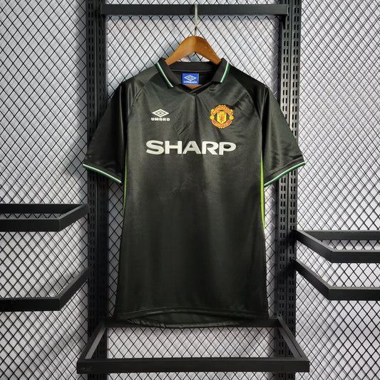 Camisa Manchester United Reserva 1998 - Versão Retro - Boutique do Boleiro