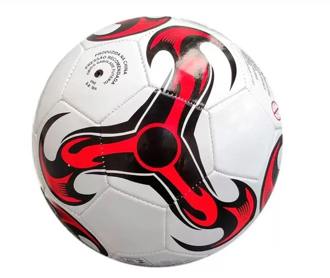 Bola de Futebol Campo Tamanho Oficial Costurada - Cor Sortida