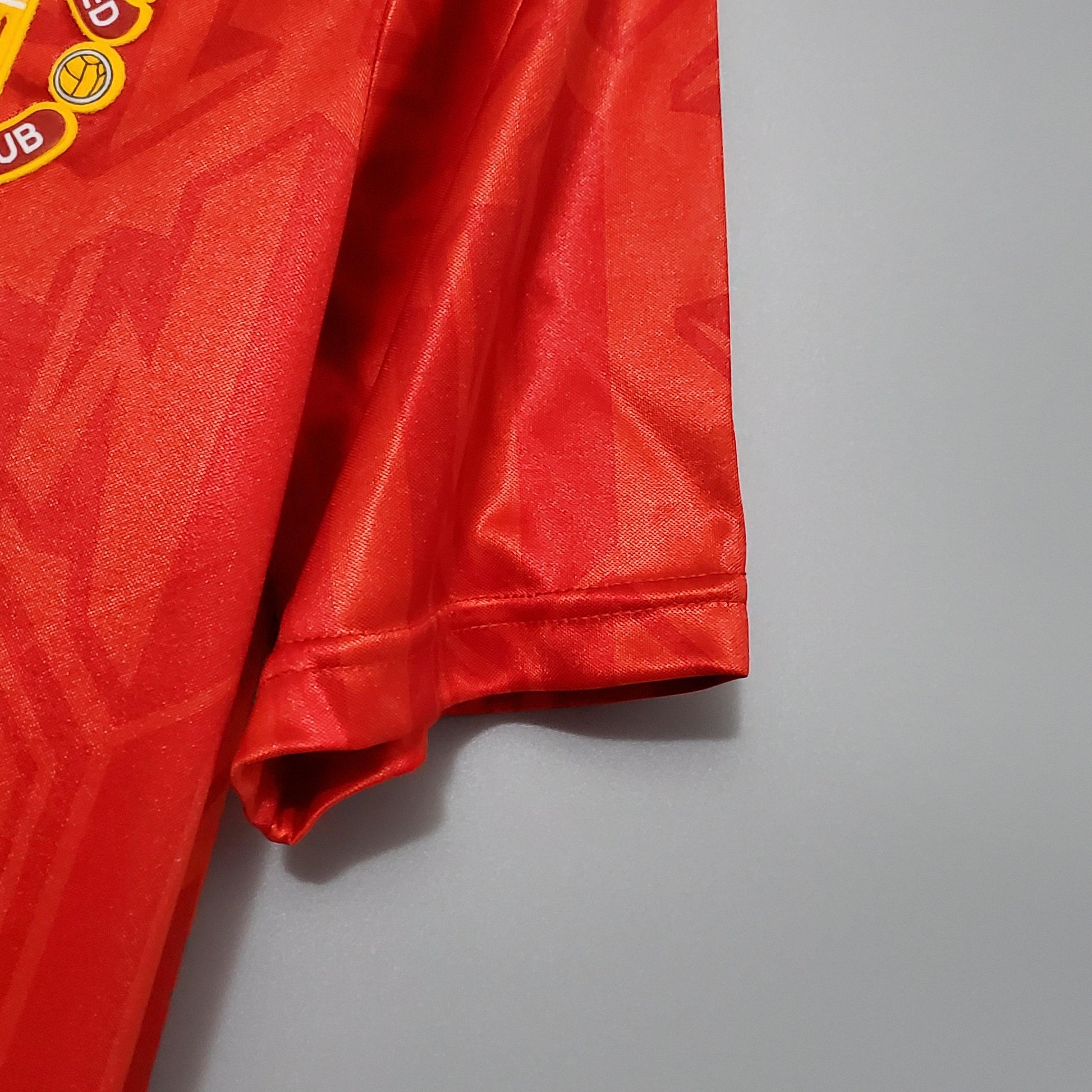 Camisa Manchester United Titular 92/94 - Versão Retro - Boutique do Boleiro