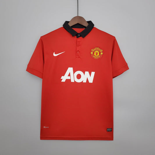 Camisa Manchester United Titular 13/14 - Versão Retro - Boutique do Boleiro