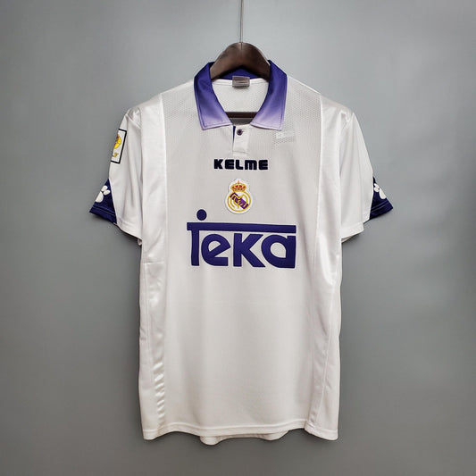 Camisa Real Madrid Titular 97/98 - Versão Retro - Boutique do Boleiro