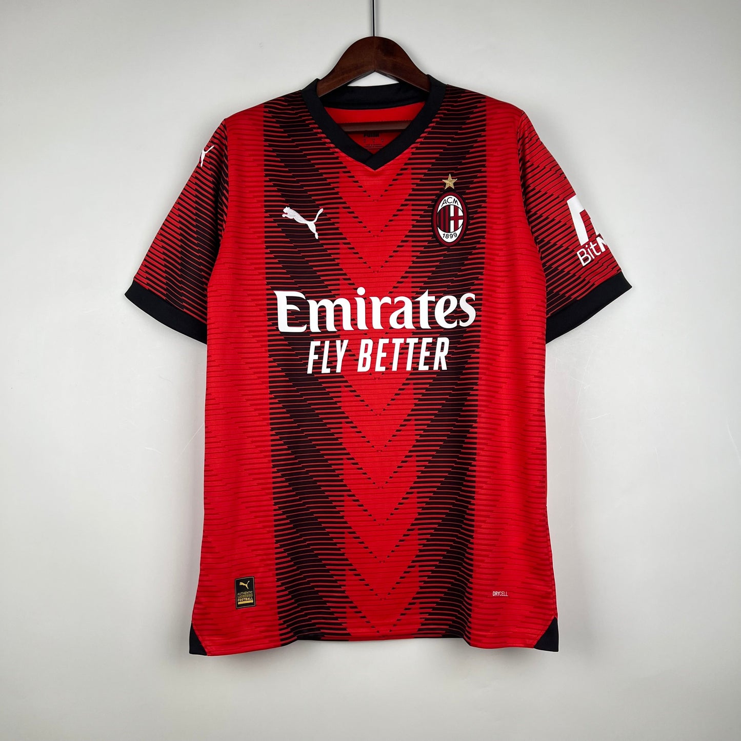 Camisa Milan Titular 23/24 - Versão Torcedor