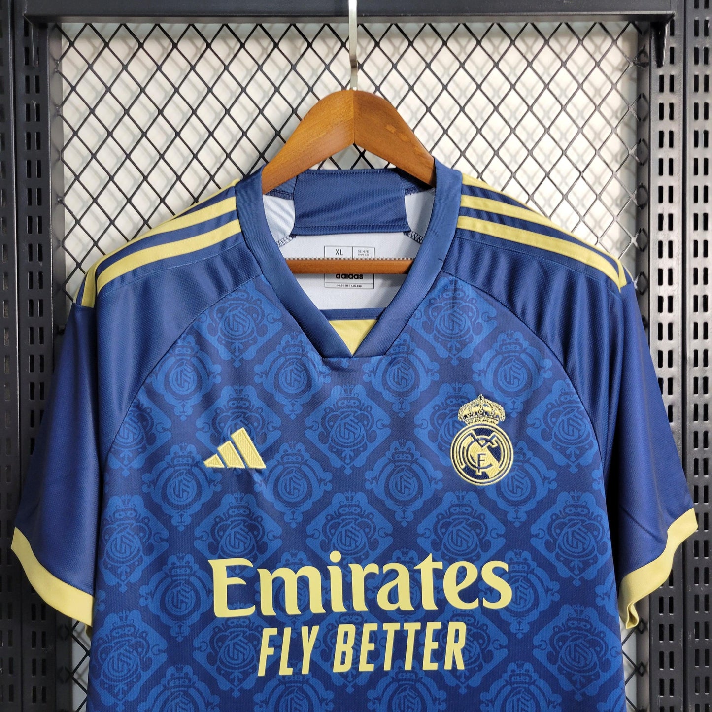 Camisa Real Madrid Azul Royal - 23/24 - Boutique do Boleiro