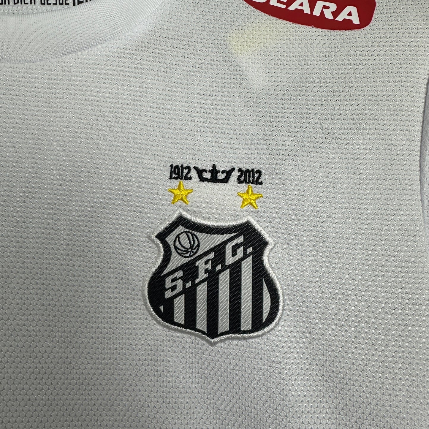 Kit Infantil Santos Manga Longa 11/12 - Versão Retrô