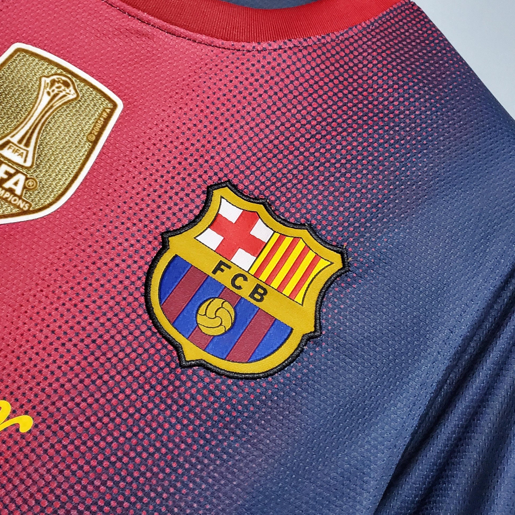 Camisa Barcelona Titular 12/13 - Versão Retro - Boutique do Boleiro
