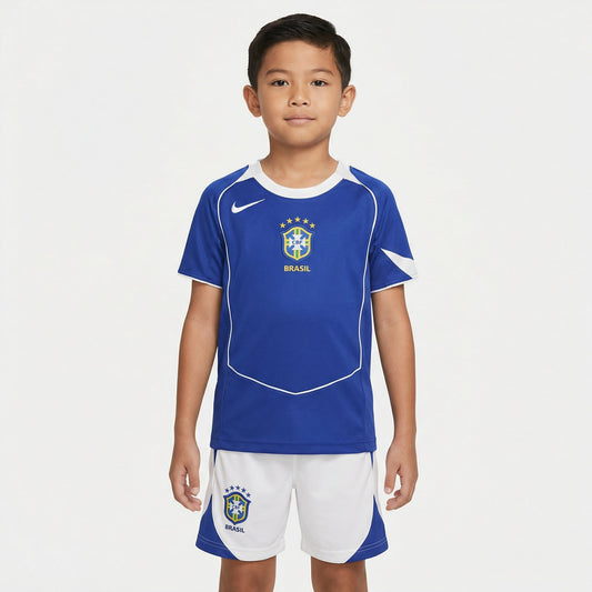 Kit Infantil Seleção Reserva 2004 - Versão retro