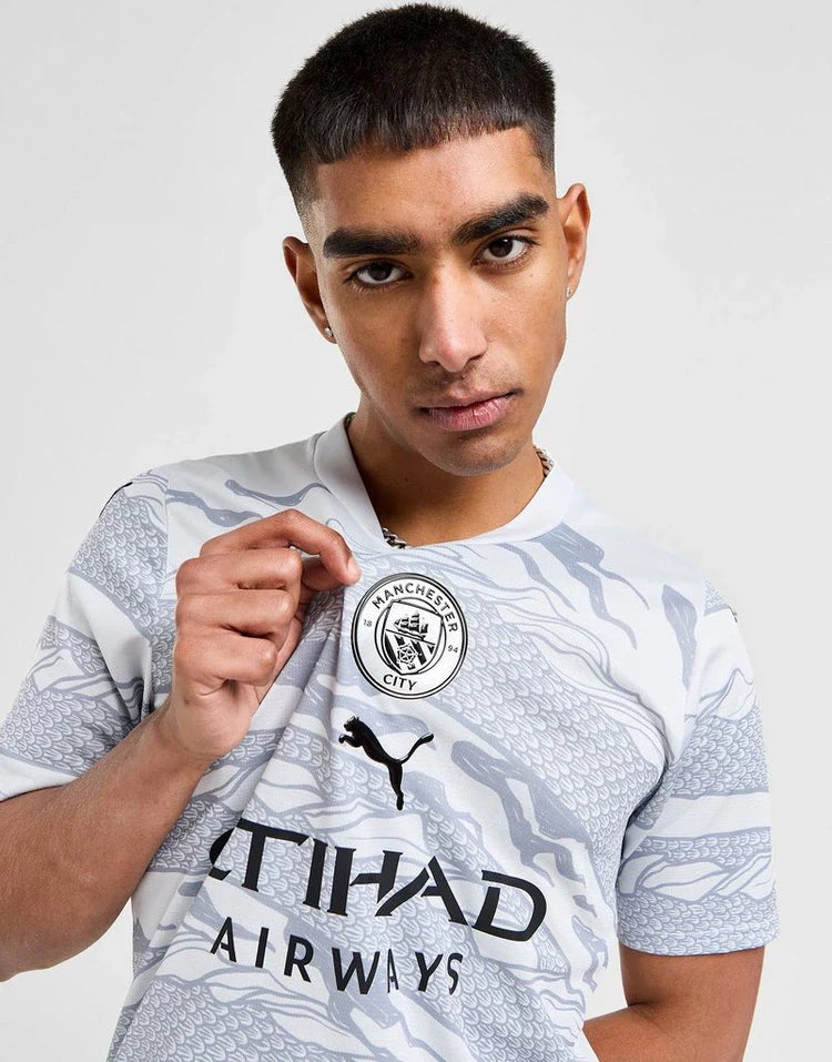 Camisa Manchester City Edição Especial Dragão Ano Novo Chinês  24/25 - Versão Torcedor