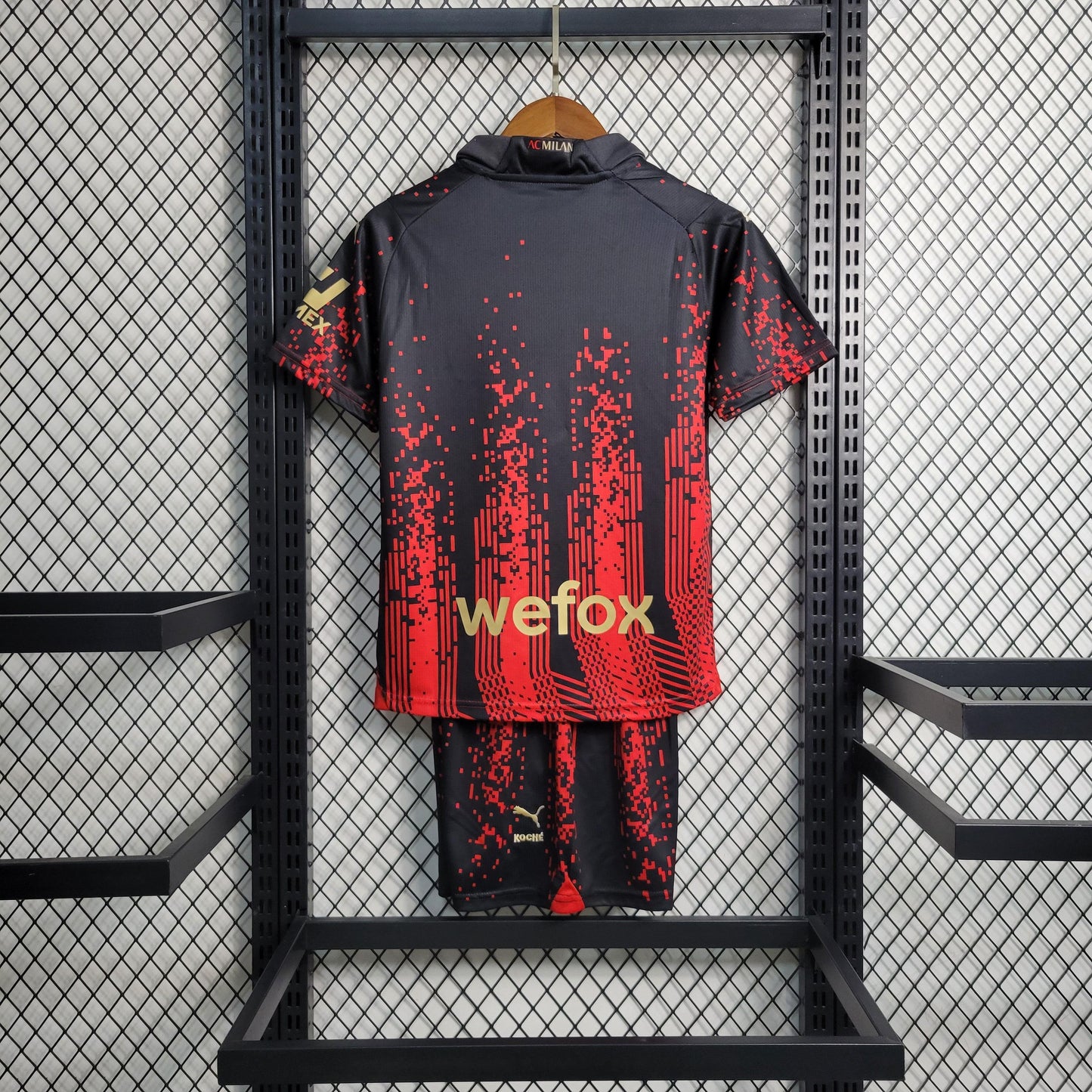 Kit Infantil Milan Terceira Camisa 22/23 - Boutique do Boleiro