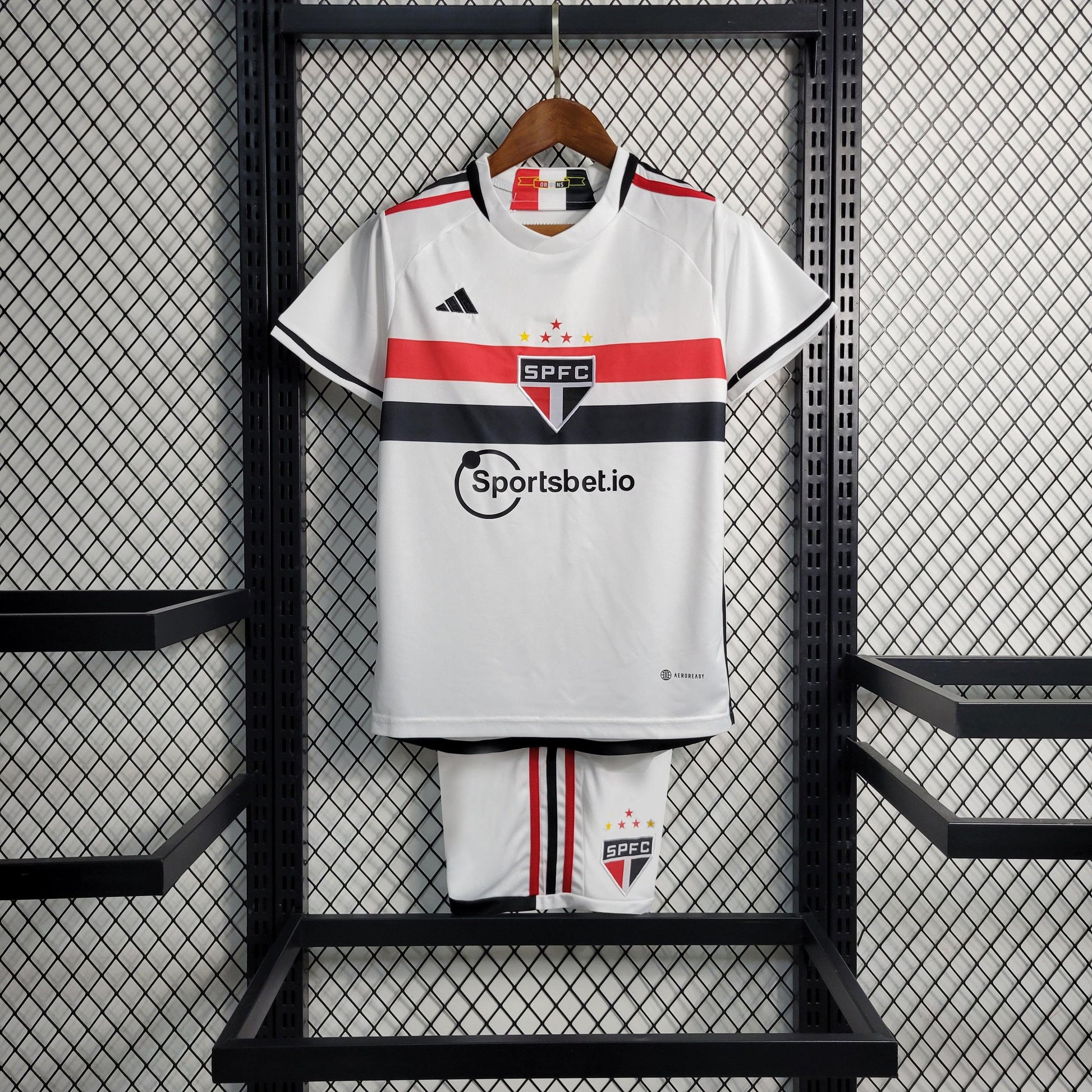 Kit Infantil São Paulo Titular 23/24 - Boutique do Boleiro