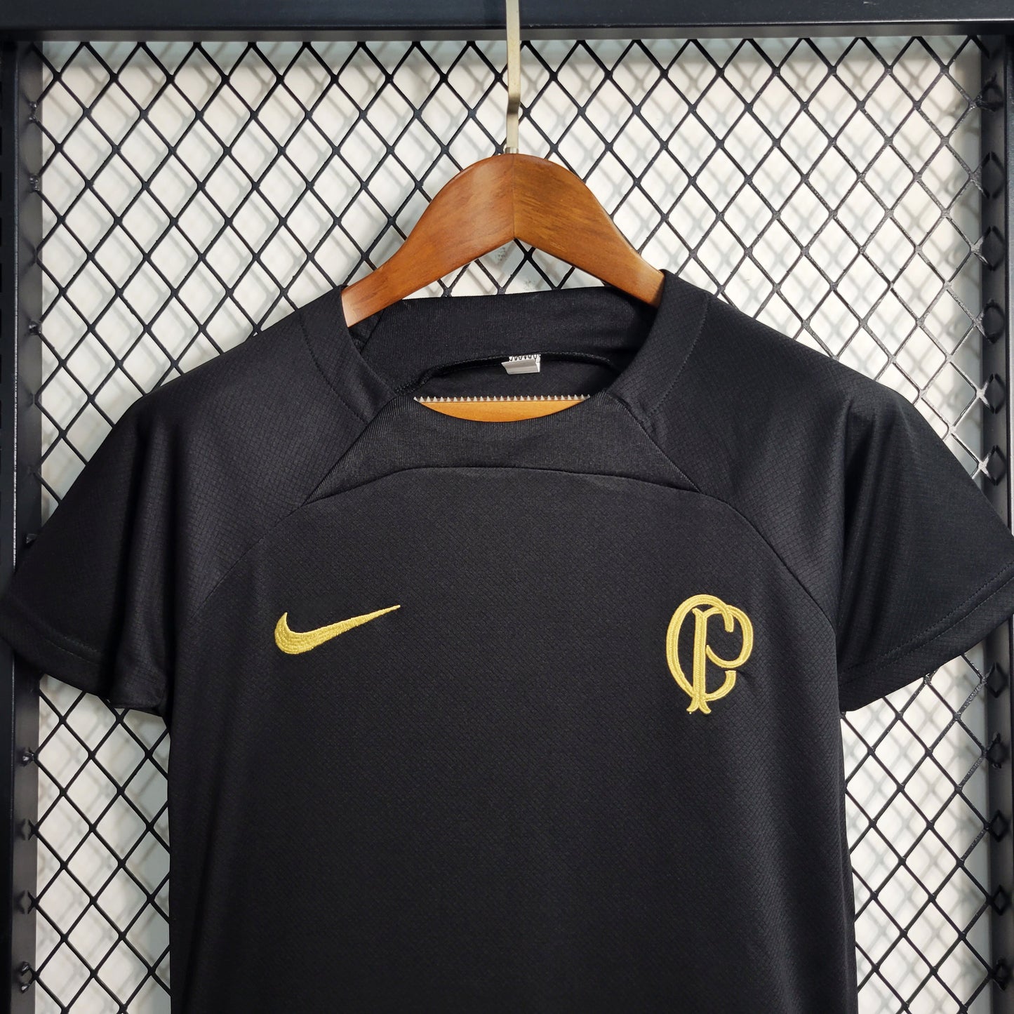 Kit Infantil Corinthian Treino Preto 23/24