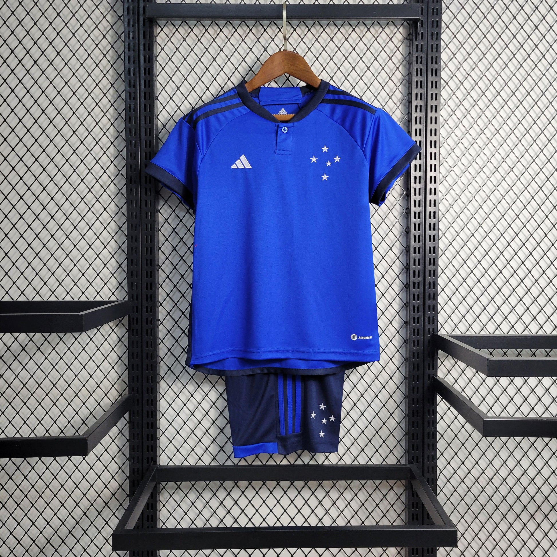 Kit infantil Cruzeiro Titular - 23/24 - Boutique do Boleiro
