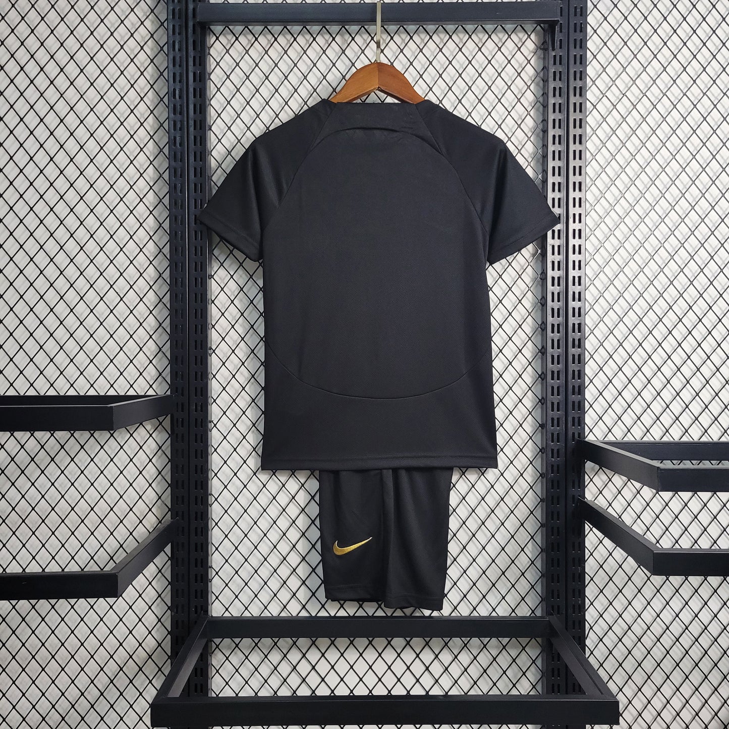 Kit Infantil Corinthian Treino Preto 23/24